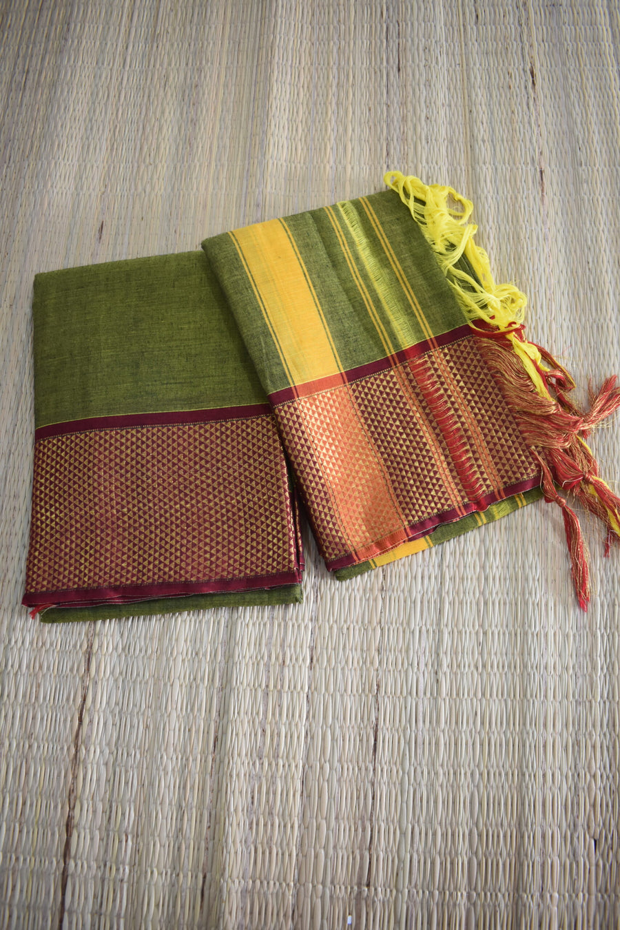 Narayanpet Paithani Cotton Suit Set image 0
