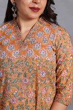 Amber Bloom Sanganeri Kurta Set image 1