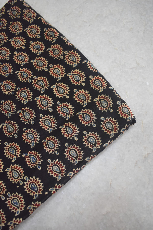 Ajrakh Mashru Silk Fabrics image 0