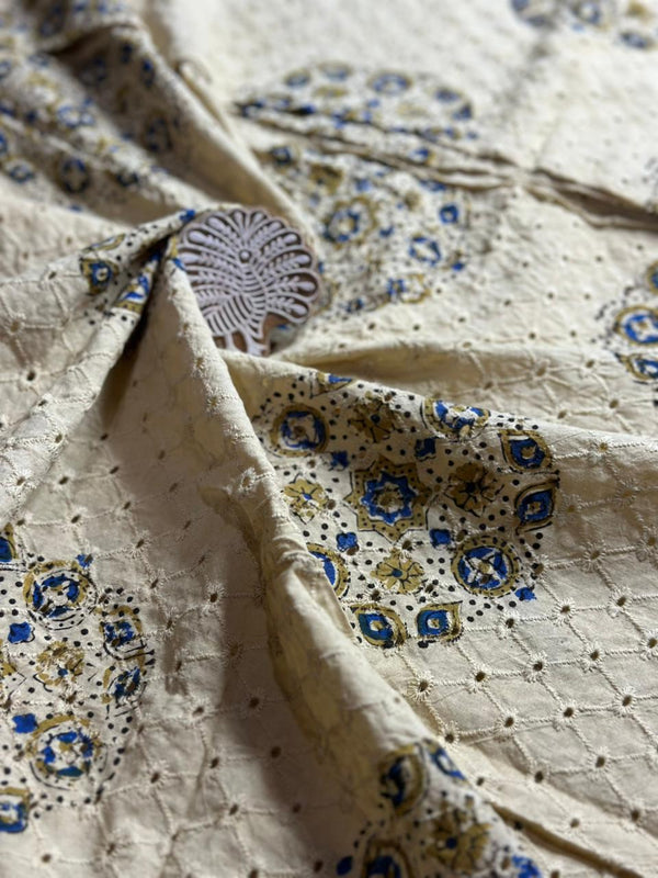 Ajrakh Hakoba Cotton Fabric image 0