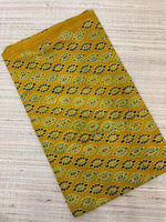 Ajrakh Blockprint Natural Running Fabrics image 1