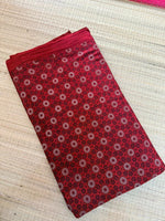 Ajrakh Veg Print Running Fabrics image 1