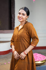 Ishani – Narayanpet Cotton A-Line Dress image 3