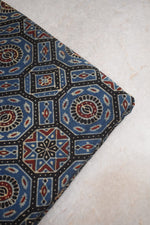Ajrakh Mashru Silk Fabrics image 0