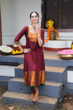 Nandika – Narayanpet Cotton Dress image 0