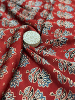 Ajrakh Modal Running Fabric image 1