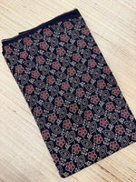 Ajrakh Veg Print Running Fabrics image 1