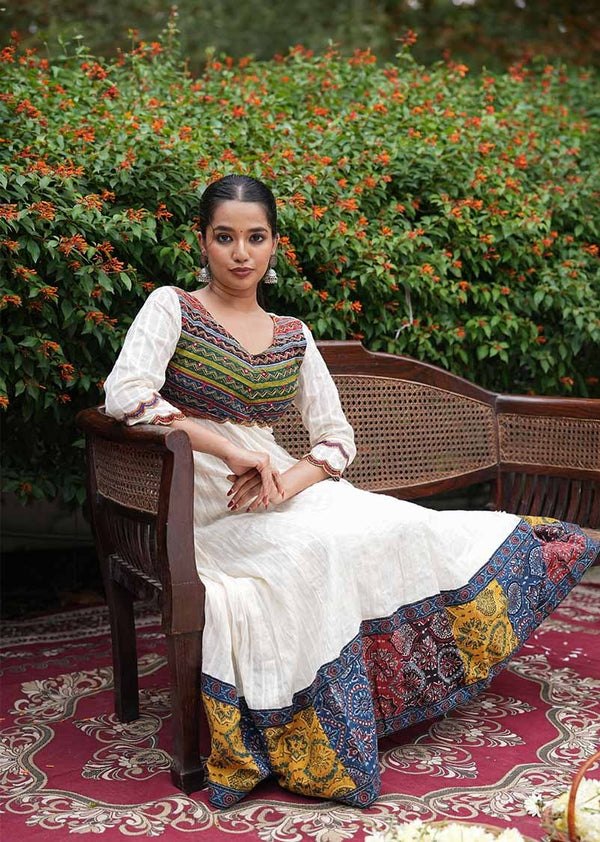 Mayura Panelled Anarkali image 0