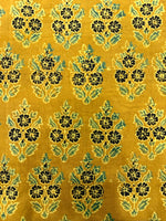 Ajrakh Blockprint Natural Running Fabrics image 2