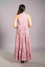 Rose Garden Tiered Sanganeri Dress image 4