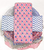 Mul Cotton Suit Sets With Shiffon Dupatta image 0