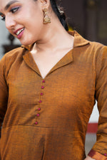 Ishani – Narayanpet Cotton A-Line Dress image 1