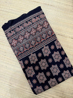 Ajrakh Veg Print Running Fabrics image 1
