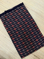 Ajrakh Veg Print Running Fabrics image 1