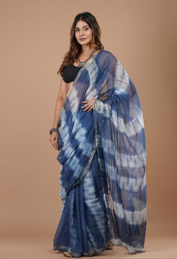 Handblock Kota saree image 0
