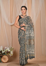 Handblock Kota saree image 0