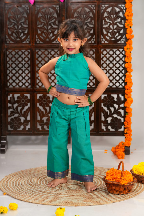 Mayura Emerald Mangalagiri Co-ord Set