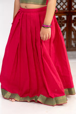 Kumkum Ruby Mangalagiri Pavada Set