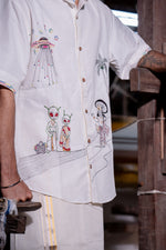Cosmic Alien With Maveli Shirt