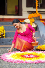 Aadhira – Narayanpet Cotton Dress image 6