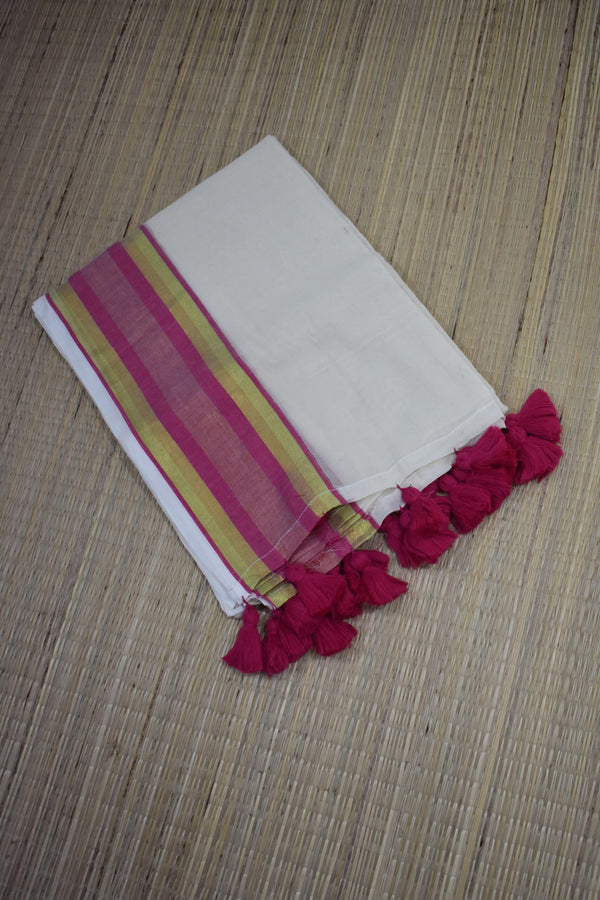 Mul Cotton Saree image 0