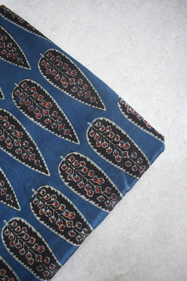 Ajrakh Mashru Silk Fabrics image 0