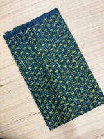 Ajrakh Blockprint Natural Running Fabrics image 1