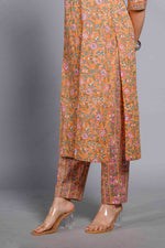 Amber Bloom Sanganeri Kurta Set image 3