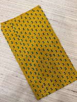 Ajrakh Blockprint Natural Running Fabrics image 1