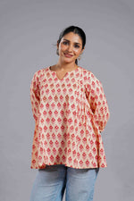 Blush Sanganeri Charm Top image 0