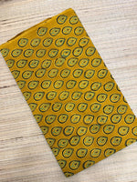 Ajrakh Blockprint Natural Running Fabrics image 1
