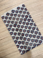 Ajrakh Blockprint Natural Running Fabrics image 1
