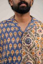 Azure Bloom Split Shirt image 1