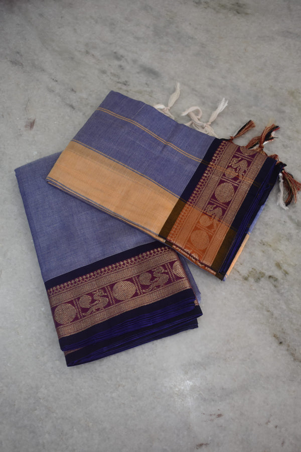 Narayanpet Jari Nandini Cotton Suit Set image 0