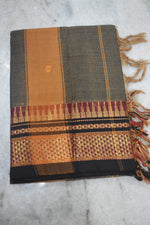Narayanpet Peshwai Butta Cotton Suit Set image 2